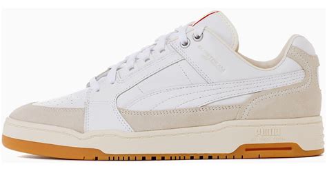 PUMA Leather X Ami Slipstream Lo Trainers In White Lyst UK