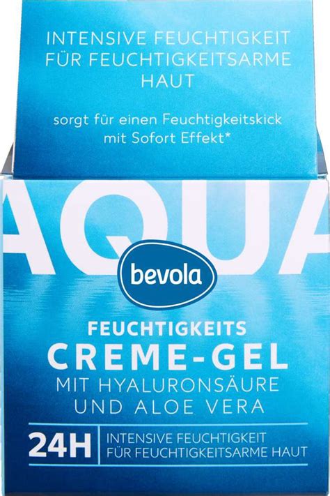 Bevola Gel Cream With Hyaluronic Acid And Aloe Vera Ingredients Explained