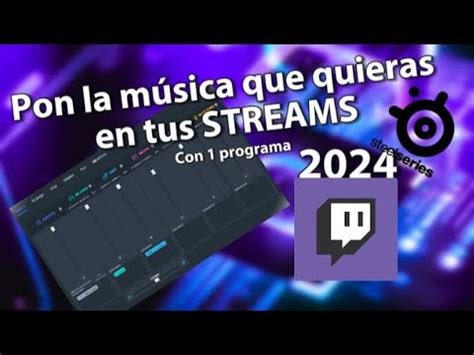 COMO PONER MUSICA CON COPYRIGHT EN TWITCH SIN QUE SE GUARDE EN EL VIDEO