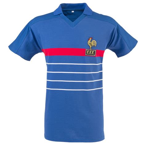 Maillot France 1984 Vintage Football