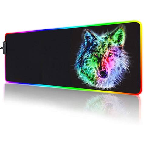 TITANWOLF Vector RGB Gaming Mouse Pad - 80x30 CM | HardwareMarket