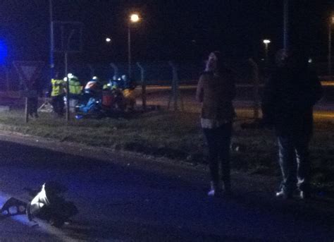 Saint Marcel Choc Effroyable Entre Un Poids Lourd Et Une Voiture