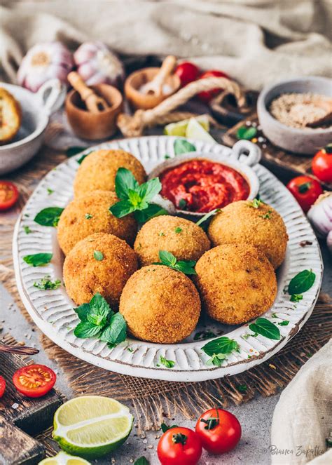 Arancini Reisb Llchen Mit Pilzf Llung Vegan Bianca Zapatka Rezepte