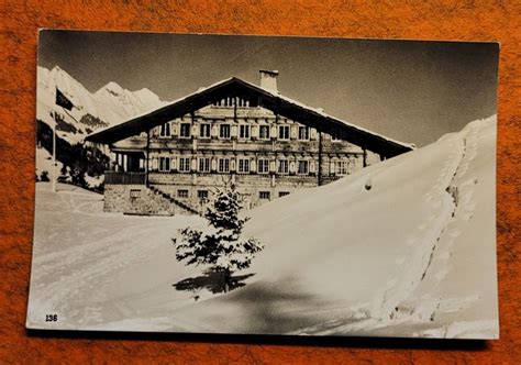 Photo AK Chalet International Des Eclaireurs Adelboden 1966 Kaufen