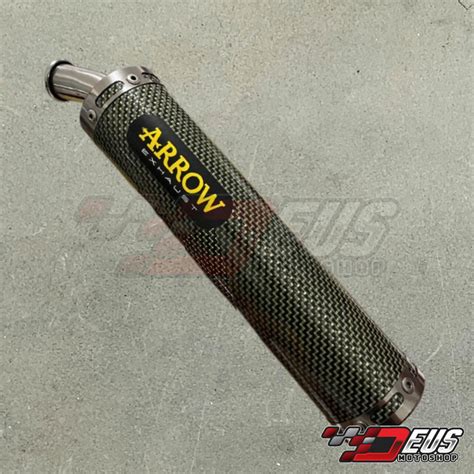 Jual Silencer Tak Arrow Carbon Mm Original Silincer Silenser