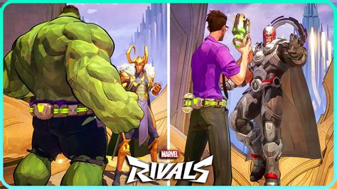 All Hulk Bruce Banner Interactions Marvel Rivals YouTube