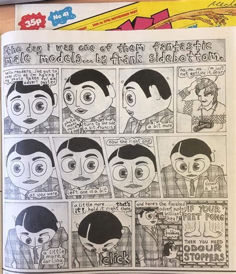 Frank Sidebottom Comic Comics Drawings Illustration