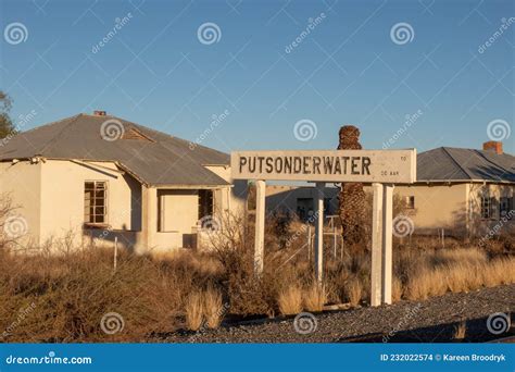 Old Derelict Railway Houses At The Abandoned Railway Town Called ...