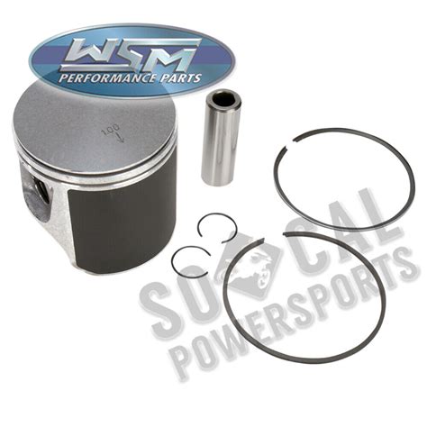 WSM Platinum Series Piston Kit 800cc 1 00mm Oversize To 83 00mm Bore