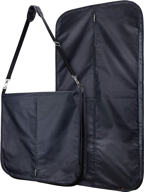 Hangerworld Borsa Porta Abiti Da Viaggio 106cm In Nylon Nero