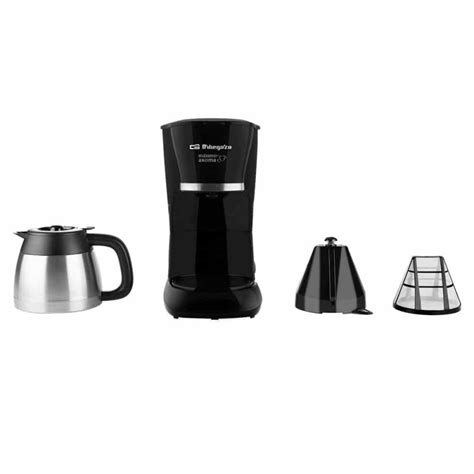 Orbegozo Cg Cafetera De Goteo Tazas W Inox Pccomponentes