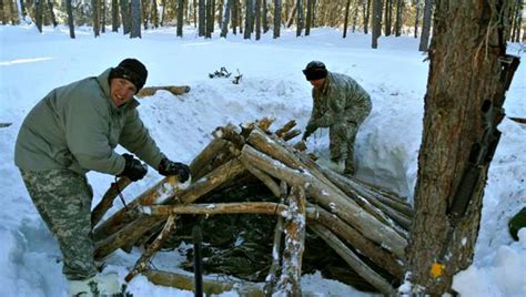 Snow Survival Shelter Withstanding The Cold Outdoors Survival Life