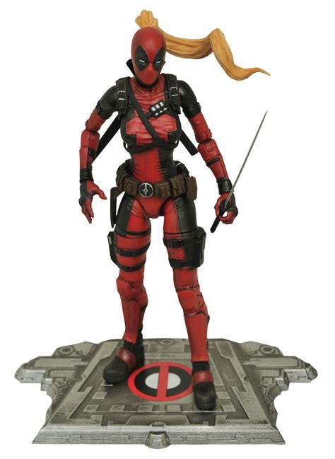 Marvel Select Lady Deadpool Figure & Headpool Revealed! - Marvel Toy News