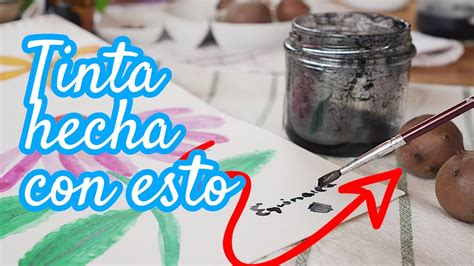 Cómo hacer TINTA artesanal YouTube