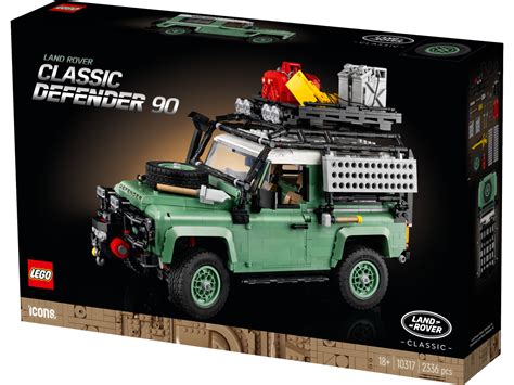 Lego Icons Klassischer Land Rover Defender Brickopa Spielwaren