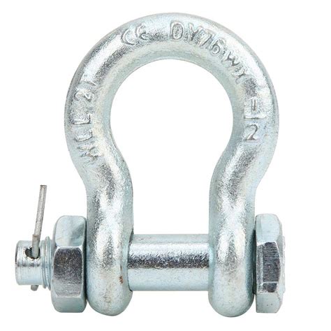 Buy D Ring Shackle Boat Anchor Shackle Heavy Duty Alloy Steel Bow Type With Nut Ship Lifting