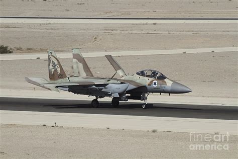 An F 15i Raam Of The Israeli Air Force Photograph By Ofer Zidon Pixels