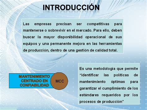 Propuesta De Un Plan De Mantenimiento Centrado En Confiabilidad A Los Equipos Rotativos Del