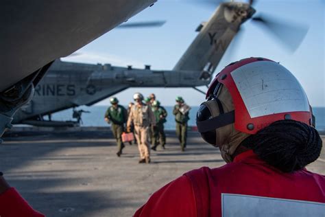 Dvids Images Uss Portland Lpd Conducts Flight Operations