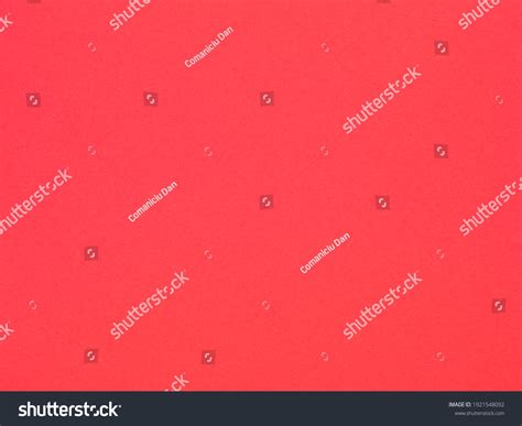 Bright Red Paper Texture Recycled Uniform Stock Photo 1921548092 ...