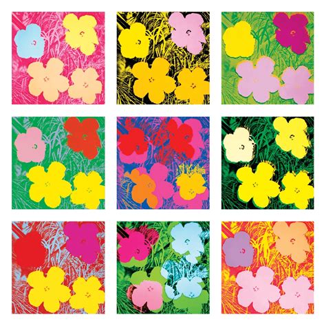 Warhol’s Flowers Magically Combine The Warmth And Beauty Of Nature With The Cold Impersonality Of