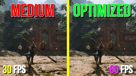 Black Myth Wukong Optimized Settings For Low End Gpus Up To