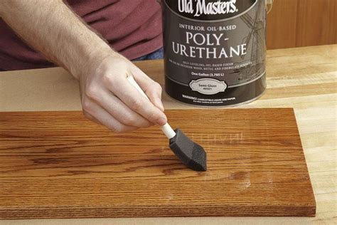 4 Steps To A Perfect Polyurethane Finish Polyurethanefinishtips Used Woodworking Tools