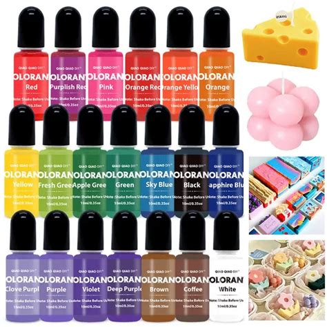 Colors Ml Candle Dyes Pigment Liquid Colorant Dyes Diy