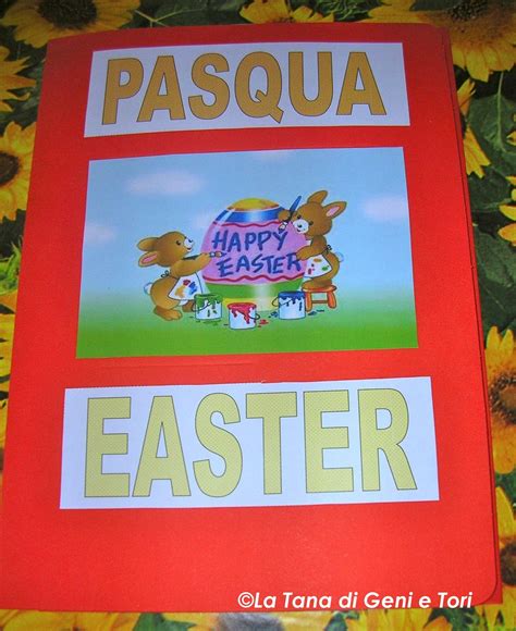 La Tana Di Geni E Tori Il Mio Primo Libro Gioco Il Lapbook Di Pasqua