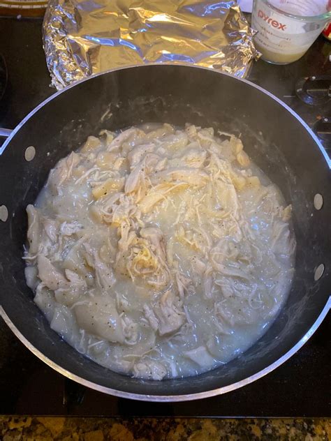 Grandmas Southern Style Chicken N Dumplings