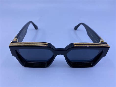 Louis Vuitton Mens Black 11 Millionaire Sunglasses Z1165w Luxuria And Co