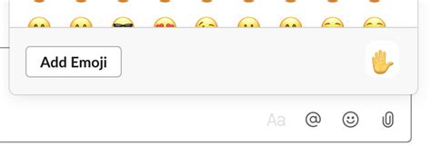 Manage Emoji Preferences Slack