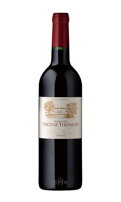 2016 Domaine Virginie Thunevin Bordeaux Rouge