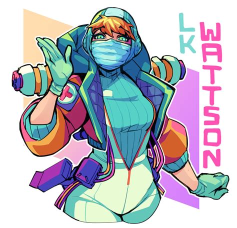 Medic Wattson By Artist Lilakeylk R Apexlegends