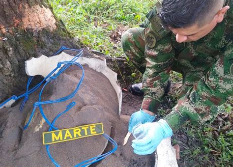 Ejército Nacional Neutralizó Artefacto Explosivo De Gran Poder En La Vía Tame Fortul En Arauca