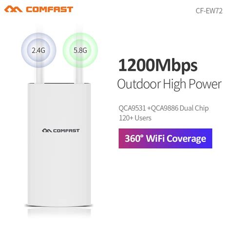 Comfast Mbps Cf Ew Dual Band G High Power Outdoor Ap