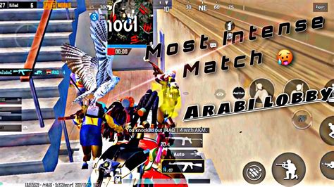 Intense Match In Arabi Lobby Pubg Mobile Xs Max Youtube