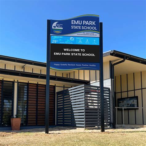 Emu Park State School Digital School Signs