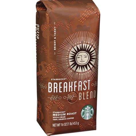 Starbucks Sbk Breakfast Blend Whole Bean Coffee Each