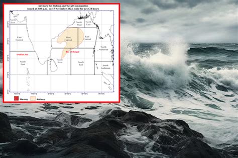 Advisory Issued As Low Pressure Area Over Bay Of Bengal Intensifies