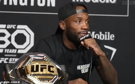 UFC welterweight champion Leon Edwards laughs at Colby Covington's 'fascination' with former US ...