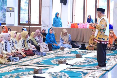 Tim Penggerak Pkk Provinsi Lampung Gelar Pengajian Rutin Bulan Ramadan