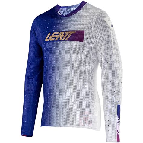 Leatt Maillot VTT Manches Longues Gravity 4 0 Ultra Bleu Maciag Offroad