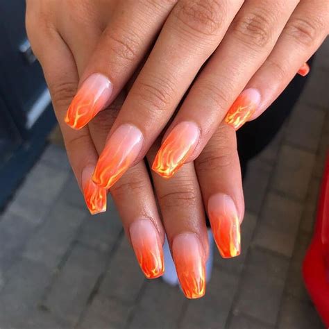 Flame Nail Designs For Those Who Like It Hot Beautiful Dawn