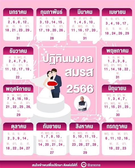 ฤกษ์แต่งงาน 2568 และวันมงคลตามดิถีเรียงหมอน