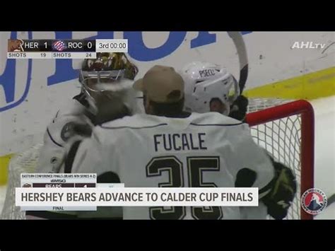 Hershey Bears To Represent Eastern Conference In Calder Cup Finals