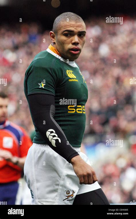 Bryan Habana Of South Africa During The Game England Vs South Africa