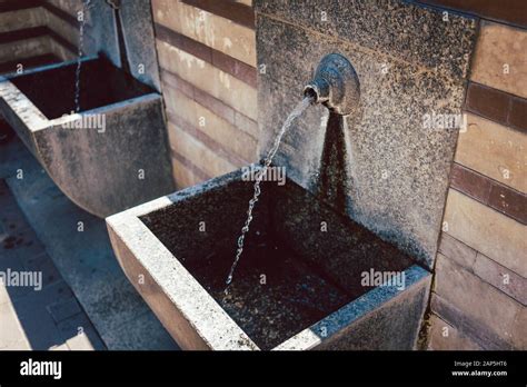 Public mineral water from tap in Sofia, Bulgaria Stock Photo - Alamy