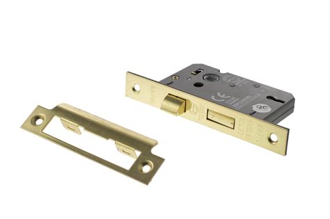 Atlantic 3 Lever Key Sashlock [ce] 3 Polished Brass Prestige Hardware