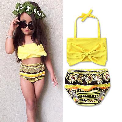 Conjunto De Bikini Tankini Para Ni Os Y Ni As Traje De Ba O Ropa De